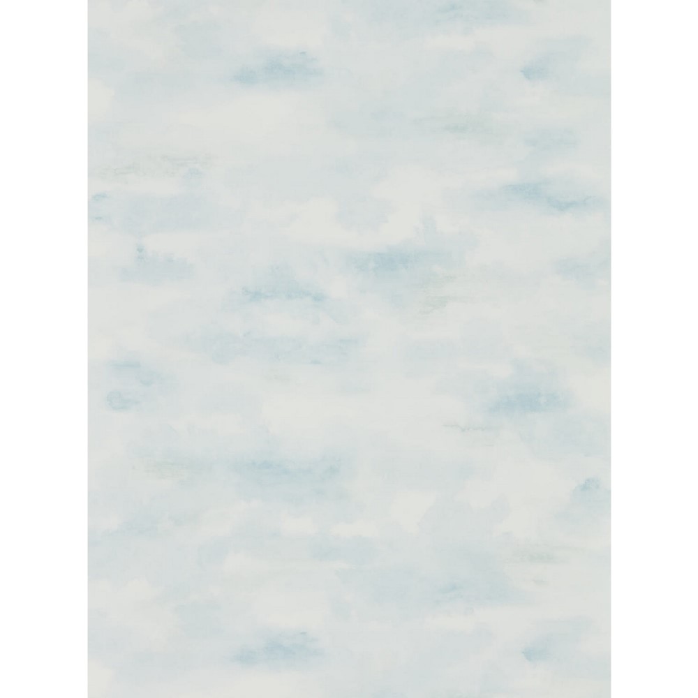 Bamburgh Sky Wallpaper 216516 by Sanderson in Mist Blue